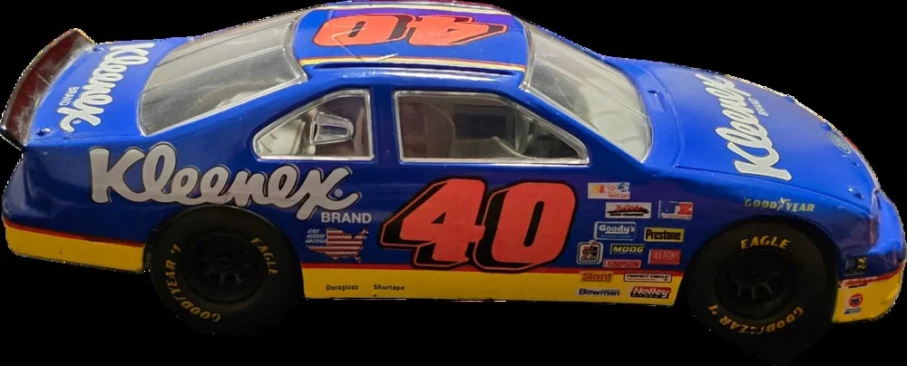 40 Tim Fedewa Kleenex Ford Thunderbird 1996 Preview 1:24 Diecast Nascar Racing